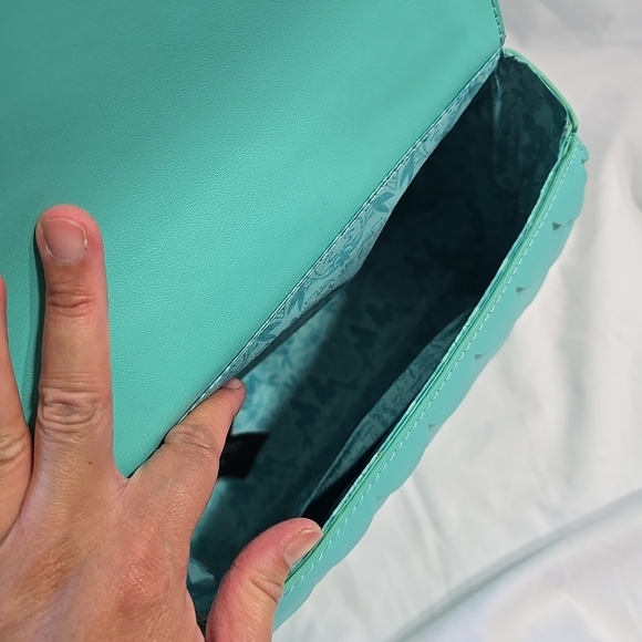 NWT Loungefly Disney The Little Mermaid Sequins Collection Crossbody Blue - Picture 6 of 10